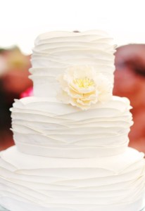 Wedding budget cake